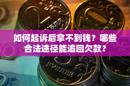 武汉如何起诉后拿不到钱？哪些合法途径能追回欠款？