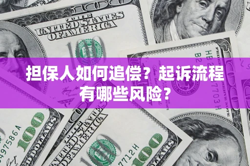 武汉担保人如何追偿？起诉流程有哪些风险？