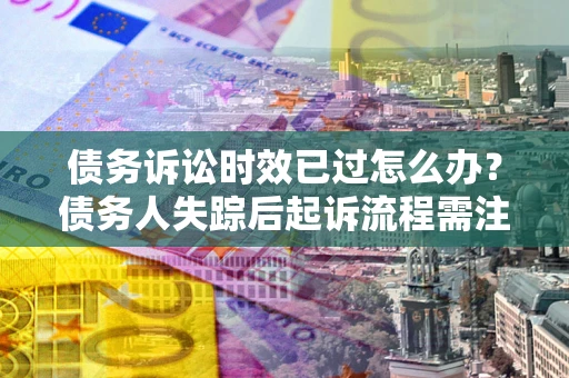 武汉债务诉讼时效已过怎么办？债务人失踪后起诉流程需注意什么？