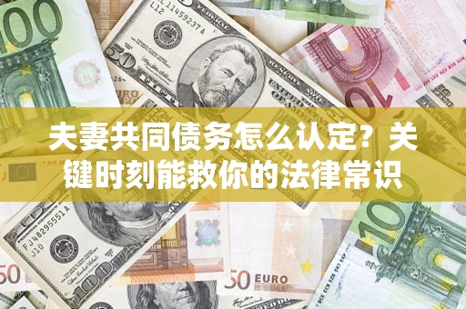武汉夫妻共同债务怎么认定？关键时刻能救你的法律常识