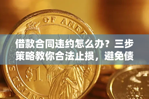 武汉借款合同违约怎么办？三步策略教你合法止损，避免债务危机升级