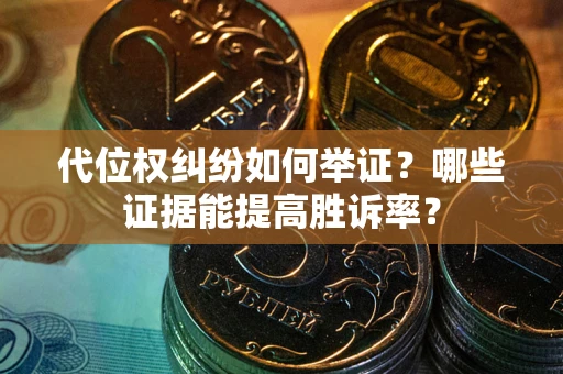武汉代位权纠纷如何举证？哪些证据能提高胜诉率？