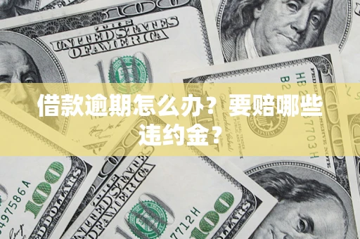 武汉借款逾期怎么办？要赔哪些违约金？