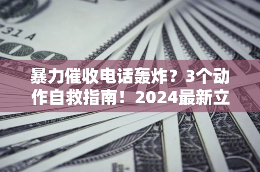 武汉暴力催收电话轰炸？3个动作自救指南！2024最新立案标准全解析
